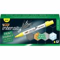 Bic Marker, Permanent, Paint, 2-4/5inWx6inLx2-4/5inH, Yellow BICPMPRT11YEL